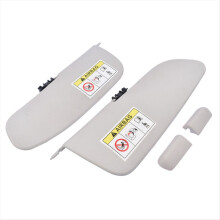 Zonneklepset voor Citroen C3 II 2009 - 2016 zonder verlichting 1613251480 ABS vervangend zonnescherm