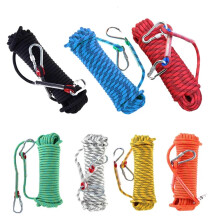 DCTPETHM Climbing Rope 12MM Static Rescue Rock Rappelling Safety Rope (Blue, 10m)