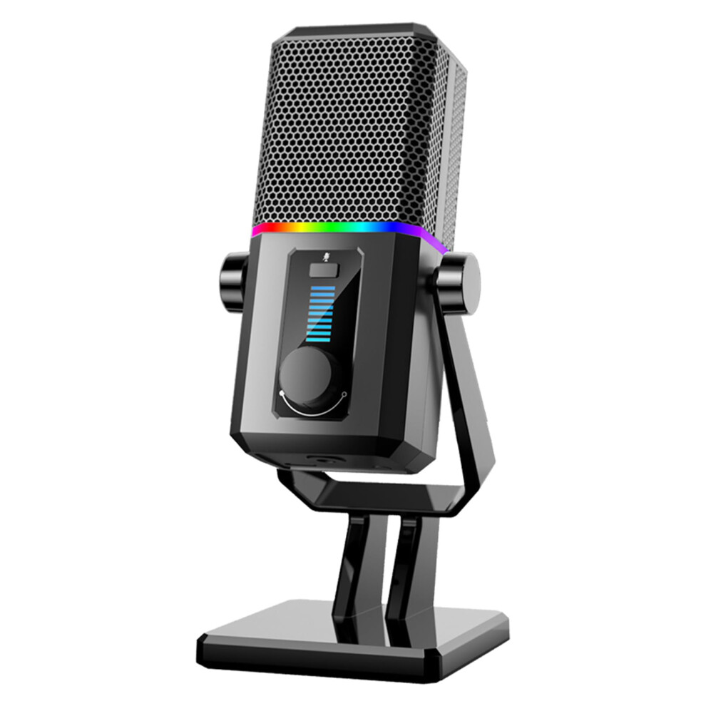 Usb Gaming Microphone Noisecancelling Desktop Mic With For Conference And Online Courses Light 9119770788580