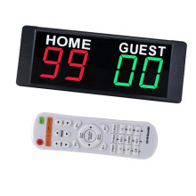 Compact Electronic Scoreboard With Remote Control SpaceSaving Design UserFriendly Interface Indoor Use