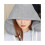 Grey Portable U Shaped Neck Pillow with Drawstring Hood - Grey Tw 4
