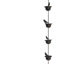 Regenkette 2.4 meter rain chain for roof gutters downpipe decoration rain chain drain chain