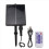 1200mAh Solar Panel Control Box Kits Lithium Battery for 3.7V 24V LED String Strip Lamp DC Charging 2