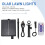 1200mAh Solar Panel Control Box Kits Lithium Battery for 3.7V 24V LED String Strip Lamp DC Charging 7