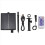 1200mAh Solar Panel Control Box Kits Lithium Battery for 3.7V 24V LED String Strip Lamp DC Charging 3