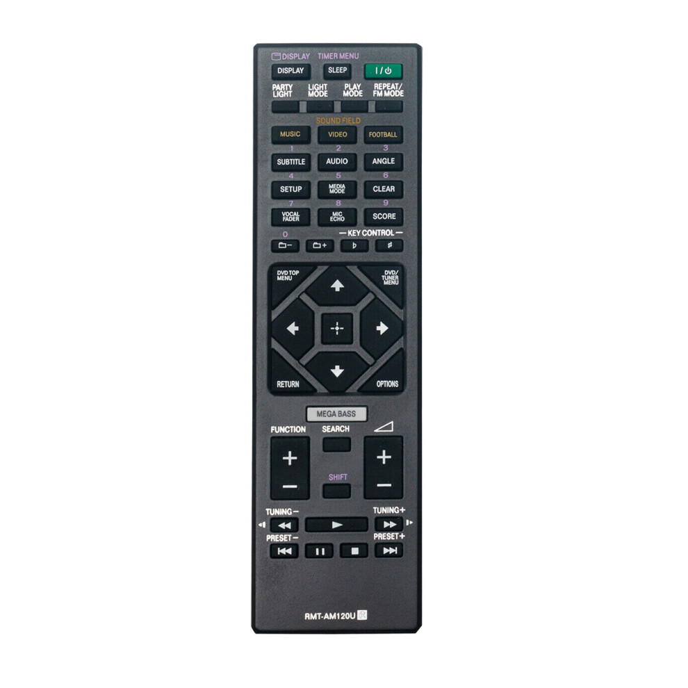 New Rmt-Am120u Replaced Remote Control Fit For Sony Dvd Home Audio System Mhc-V7d Mhcv7d 6935161393453