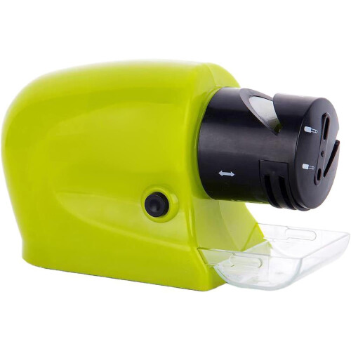 Electric Knife Sharpener, Blade Grinder, Multifunctional, Adjustable Angle, Compact, Sturdy Base 1