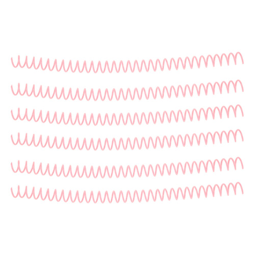 20Pcs Spiralbindung Spule große Kapazität 1