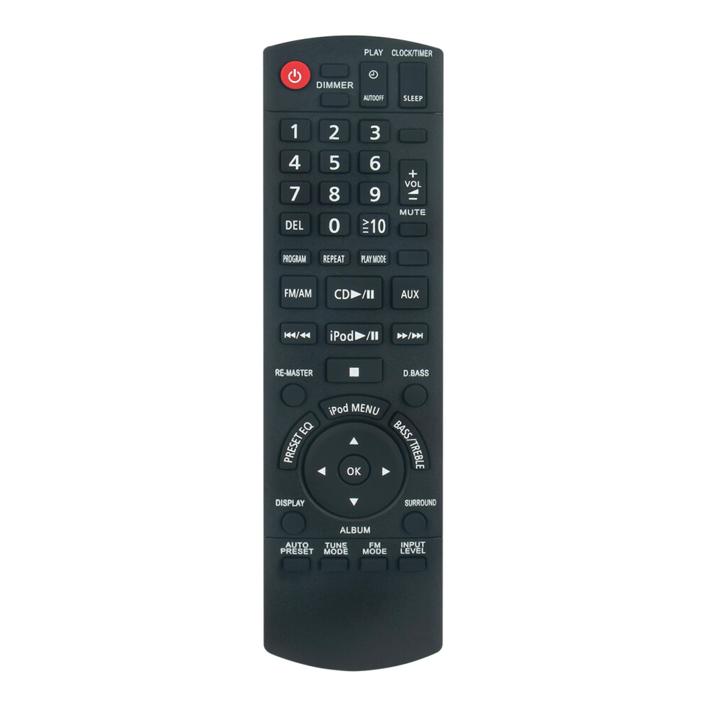 New N2qayb000394 Replaced Remote Control Fit For Panasonic Audio System Sa-Hc3 Sc-Hc3 Sahc3 Schc3 6935161392692