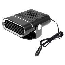 12V Car Heater and Defroster, Quick Defrost 2 in 1 Heater Fan for Winter Windshield and Truck