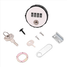 Combination Cabinet Cam Lock 4 Digital Keyless Drawer Door Gym School Locker with Key Reset