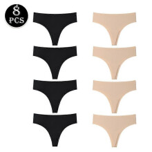 (L) HOTCOM Camel Toe Cover Thongs for Women - G-String, Seamless Design, Basic Fit, Machine Washable, Comfortable Underwear - Womenswear Ever  C