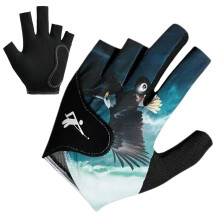 Pool glove for right hand, adjustable, breathable, lightweight, quickdrying, for women and men