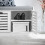 SoBuy Ντουλάπι Παπουτσιών με Κάθισμα, Λευκό 71x35x43cm 5