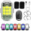 (1Pack) High Brightness Wireless Led Strobe Light, 7 Colors Rechargeable Flashing Lights 1