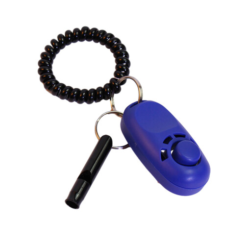 Pet Clickers Training Whistle Positive Training Tool for-Blue