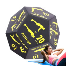 Dice exercise, sports dice for workouts, training dice for movement, multifunctional home training for gymtravelyoga
