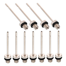 15pcs Metal Football Air Pump Needle Inflation Needles For Soccer Volleyball Basketball Compatible With Ball Pumps