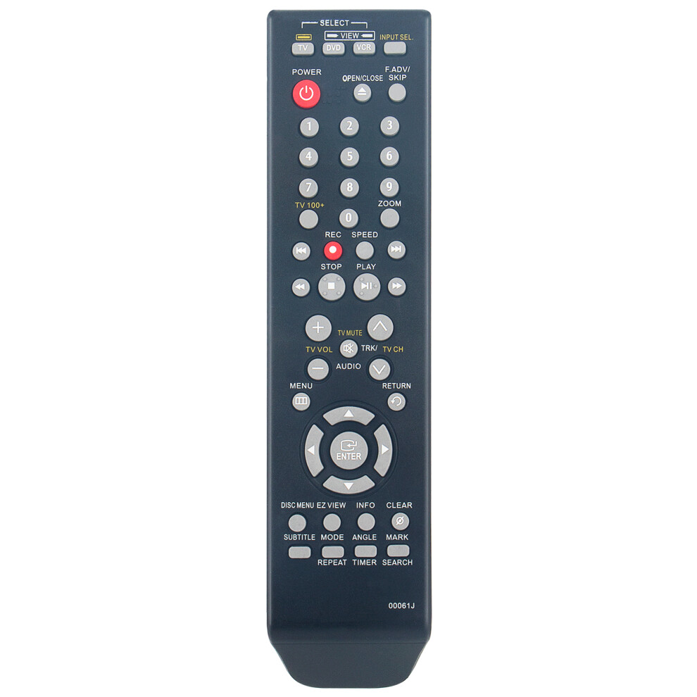 New Ak59-00061J Ak5900061j 00061J Replaced Remote Control Fit For Samsung Dvd Vcr Combo Dvd-V9800 Dvd-V9700 Dvd-V9800m 6935161396492