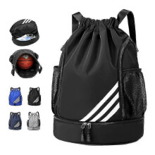 (Purple) 2023 New Design Sports Backpacks Multi-pocket Large Capacity Waterproof And Durable Drawstring Backpack Tw