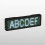 Bluetooth LED-naambadge, oplaadbaar lichtbord, DIY programmeerbaar scrollend berichtenbord, LED-display, type 2 7