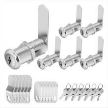 Cabinet Locks with Keys, Long Cam Keyed Alike, Lock Set for Cabinets RV Storage Tool Box