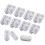 10pcs/lot Plastic Roller Blinds Pull Cord Connector Curtain Chain Connector Hfmqv Tw 1
