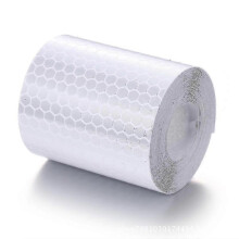 (1pcs White) Reflective Tape 3m X 50 Mm Waterproof Reflector Warning Stickers High Intensity Self Adhesive Safety Tape Tw