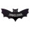 (40cm*80cm, bat) 2025 Unwelcome Bat Shaped Mat Halloween Carpet Mat 1