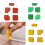 5Pcs Caulking Scrapers Set for-Yellow 6
