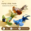3Pcs Electronic Interactive Flying Bird Cat Toy Flapping Wings,Sparrow Flapping Toy 4