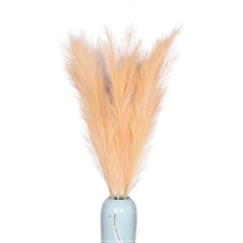 (Grey) 25-26 Large Artificial Pampas Grass - Tall Perfect for Home Decorations