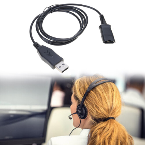 USB-Adapter für Quick-Disconnect-Headsets (QD) und nahtlose 1