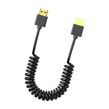 90-Grad-Winkel HDTV-Stecker auf HDTV-Stecker,-Gerader Kopf