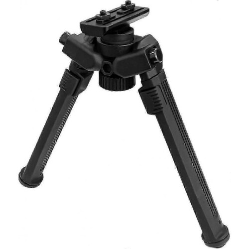 360-degree rotating quick-release lever-equipped bipod