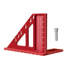 Aluminum Woodworking Square Multipurpose Measuring Ruler-Judai