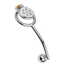 Chastity Lock Device Model A1 Size S Male Chastity Cage With Anal Bead Invisible Bondage Penis Training