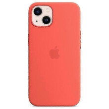 (Hot Pink) For Iphone 13 Mini Case Compatible With Magsafe Liquid Silicone Phone Back Cover [induction Popover]