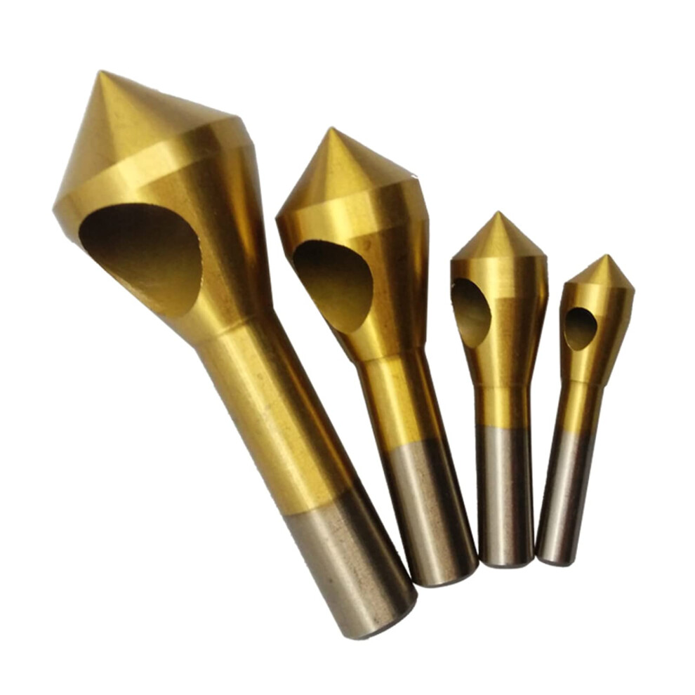 Countersink Deburring Drill, Hss 4241, Tapered Hole Cutter Tool, Speed Steel Countersink Drill Bit For Cutting 9001264077891