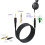 Cordon de remplacement haute fidélité, cordon audio de 3.5mm à 2