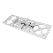 Self Adjusting Right Angle Circular Saw Guide Rail Aluminum Alloy, Lightweight, Precise Cutting, DIY Projects