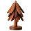 (A, walnut) Hot Dish Coaster with Tree-shaped innovative Tree Shape Trivet Set for Elegant Table Setting 1