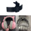 Support de casque mural, support de casque, support de-Noir 3