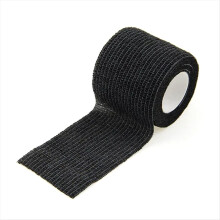 Urheilullinen itseliimautuva elastinen sideharso polvi-, sormi-, nilkka-, kämmen- ja olkapäätuille 5 cm x 4,5 m musta