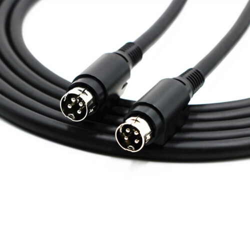 Conception de cordon de haut-parleur de connexion audio-6 mètres