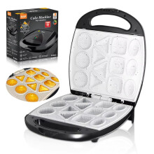 Biscuit Machine with Four Shapes, 1400 W, NonStick Cookie Maker