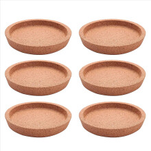 6-pack kurken onderzetters, 4 inch absorberende hittebestendige ronde onderzetters voor de meeste soorten mokken op kantoor of thuis