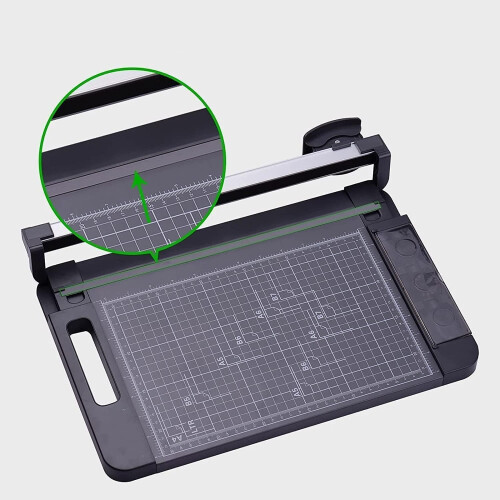 Stackable paper cutter minicutter, portable, multifunctional with blade 2