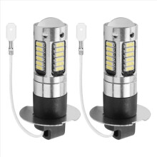 2 Stück H3 Superhelle LED-Nebelscheinwerfer-Set (Tagfahrlicht) 6000K Weiß
