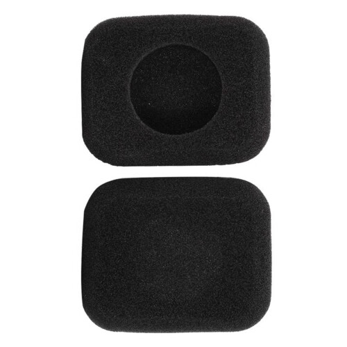 1 Pair Square Foam Ear Pad Cover for Form 2 Headset Headphone